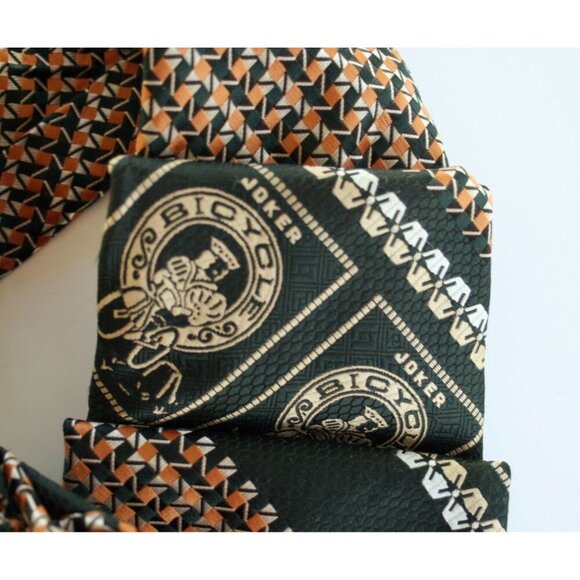 Men's Green Ascot Tie - Vintage Ascot Scarf. - Picture 3 of 8